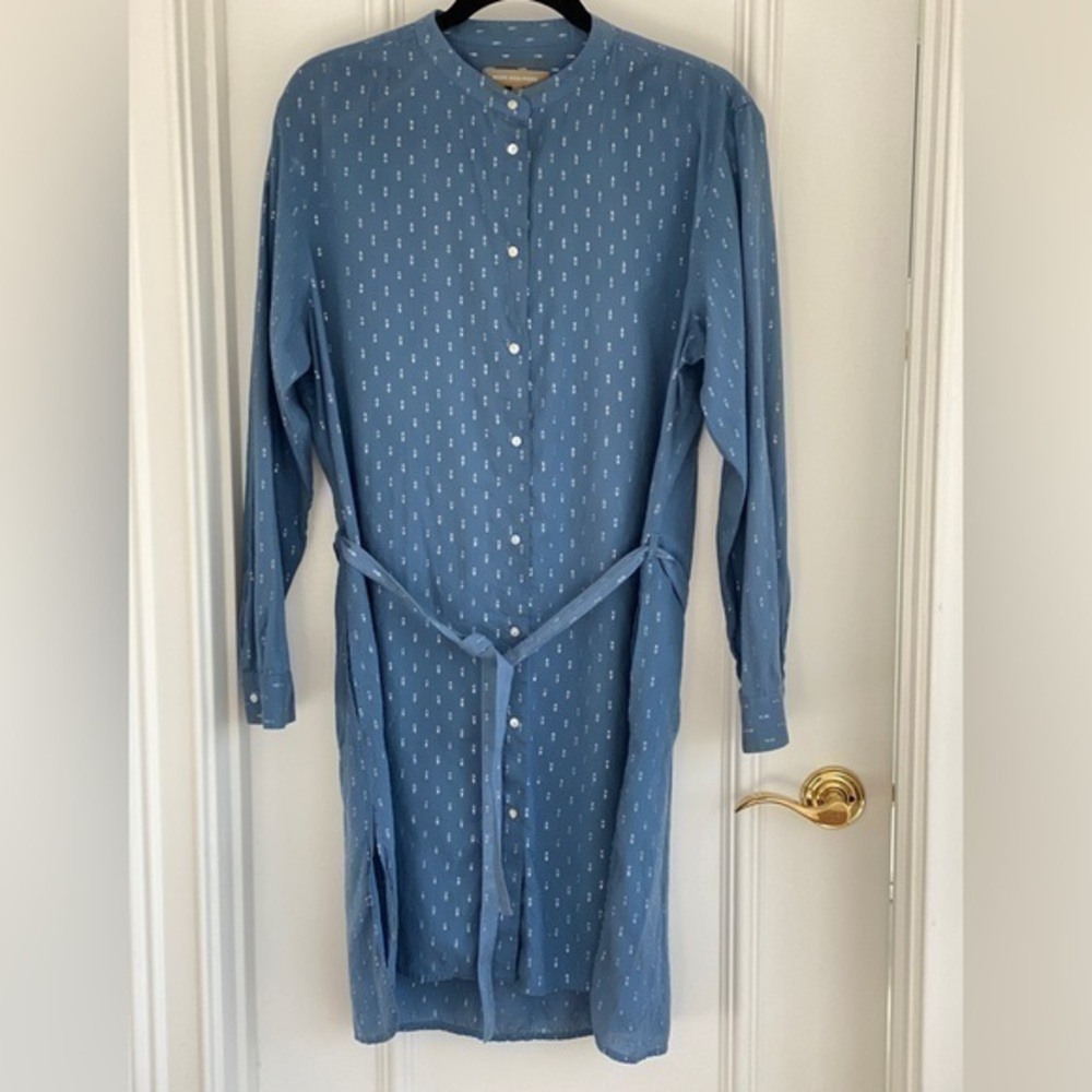 ✨Beautiful Rose and Rose London Metallic Cotton Tunic Dress - Sz Large